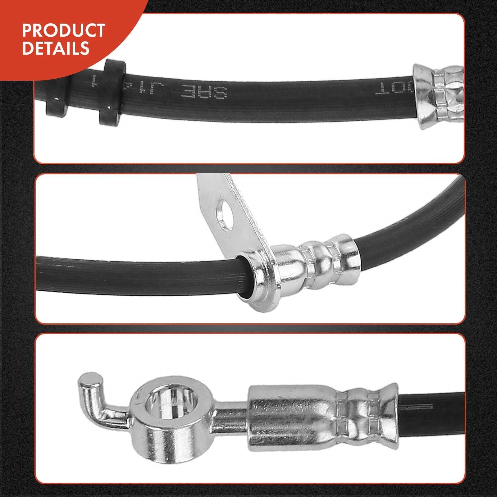Front Right Brake Hydraulic Hose for Ford Fusion, Lincoln MKZ (2006–2012)