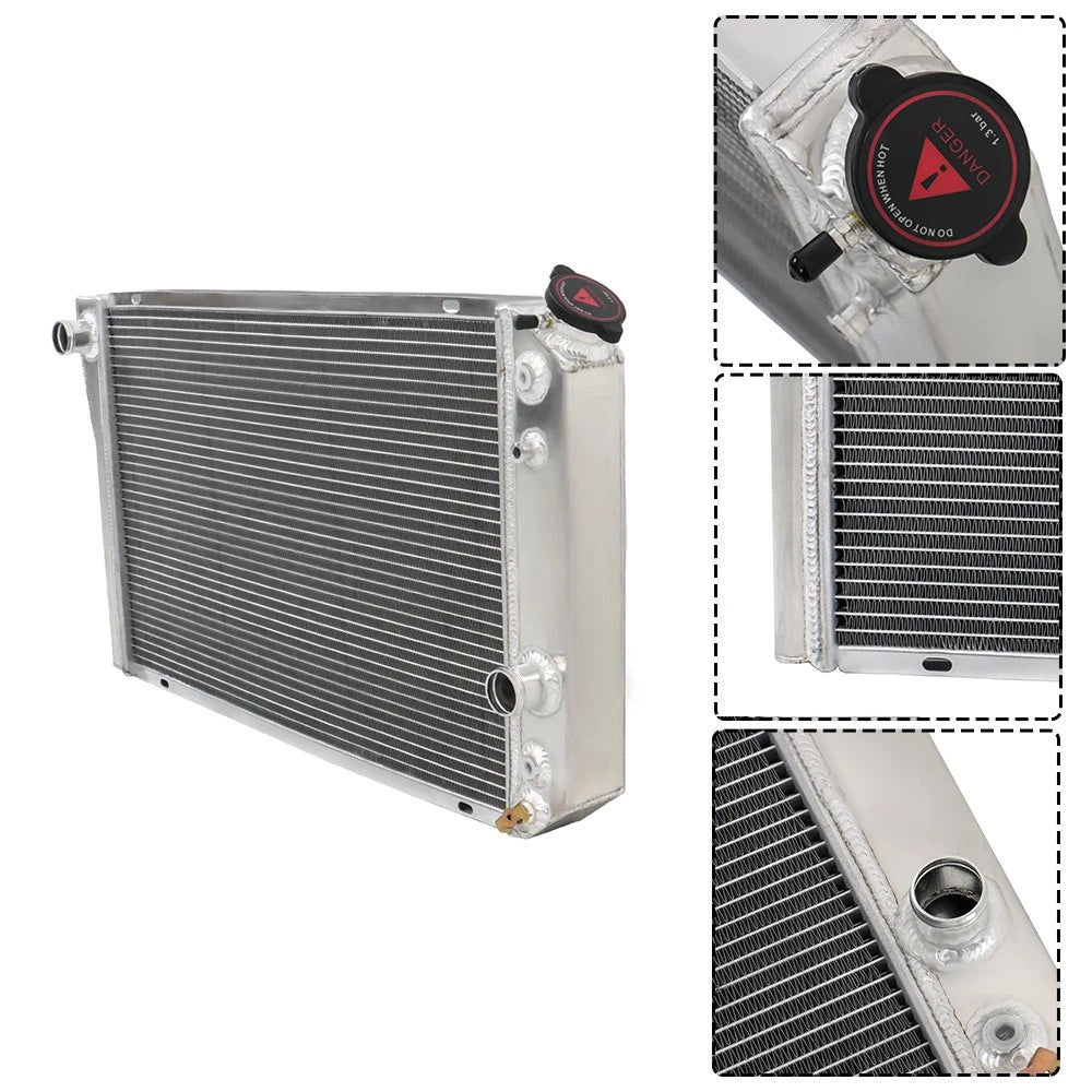 3 Row Aluminum Radiator for Chevy S10 Blazer (1982-2002) & Corvette (1984-1990)