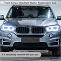 Front Right Side Bumper Headlight Washer Nozzle Cover Cap for BMW X5 Blue