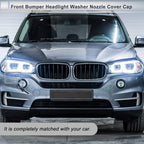 Front Right Side Bumper Headlight Washer Nozzle Cover Cap for BMW X5 Blue