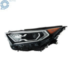LED Headlight for Toyota RAV4 2019-2022 (Left Side, Black Bezel)