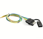 5 Way Flat Trailer Wiring Harness Male Plug for Trailer (22" Wire Lead)