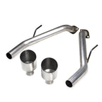 Muffler Delete for Infiniti Q50 (2014–2024) 2.5" with 5" Outlet Tips