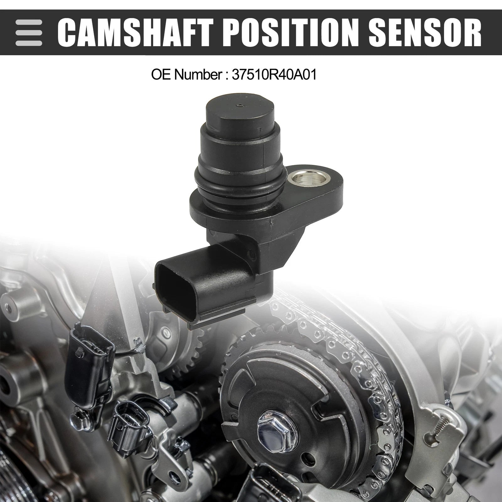 Camshaft Position Sensor for Honda CR-V (2010–2014) No. 37510R40A01