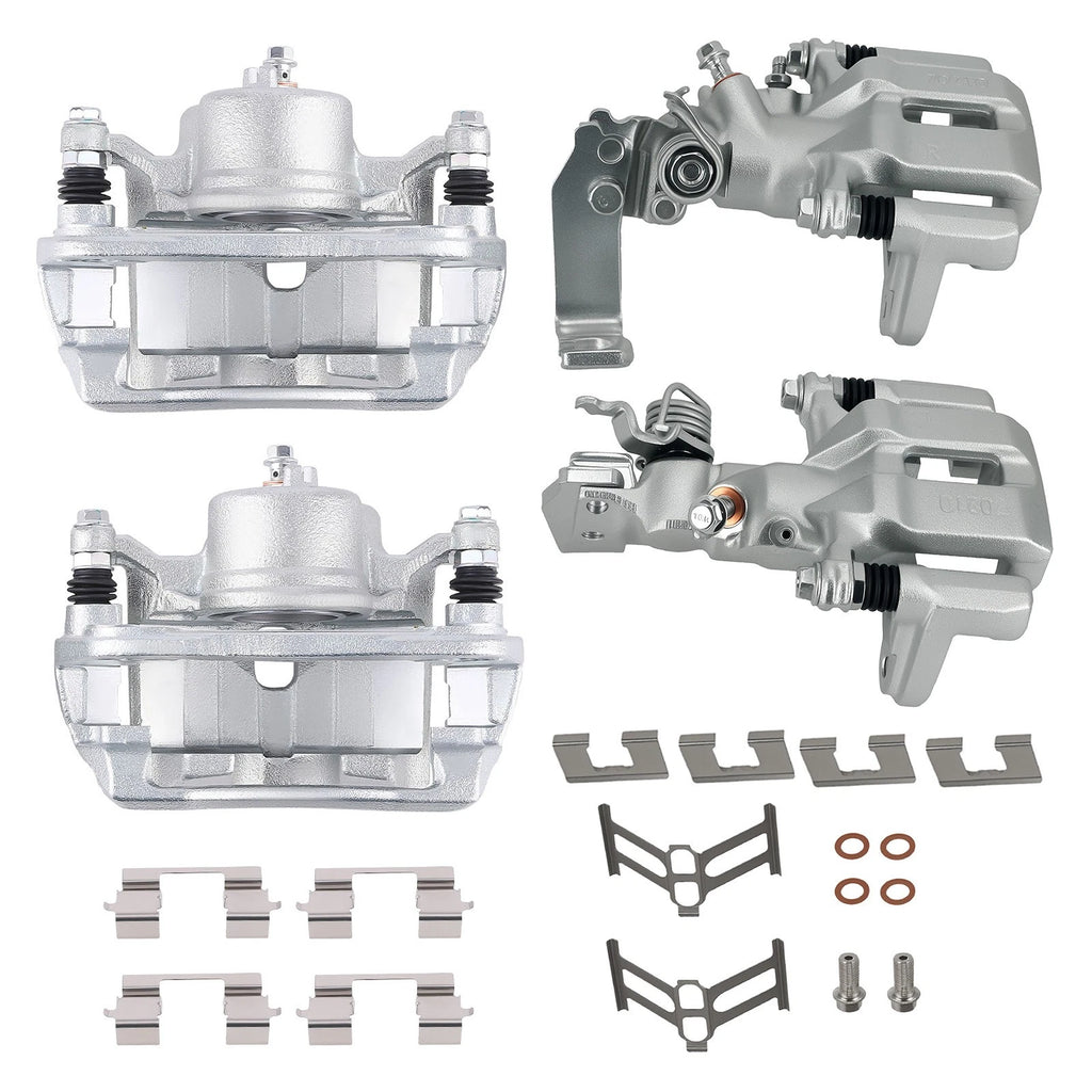 Front & Rear Brake Caliper Assembly for Honda Accord (2003–2007) 19-B2069 19-B2068