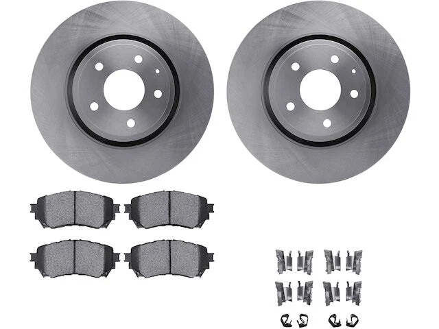 Front Brake Pad and Rotor Kit for Mazda 6 (2018–2021) HM214QB