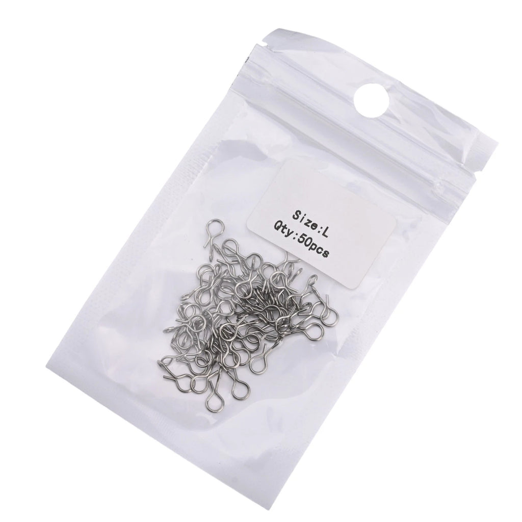 Set of 50 Fly Bait Quick Hook Bait Connectors for Fishing Gear Accessories