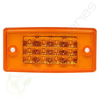 2pcs LED Amber Side Marker Turn Signal for Truck Trailer (12V)