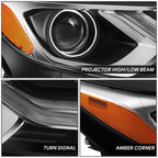 Right LED Projector Headlight for Chevrolet Equinox (2018–2021)