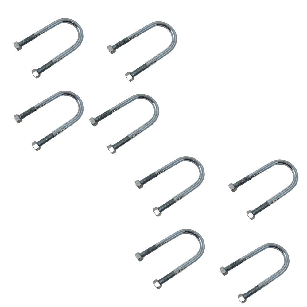 Set of 8 Axle U-Bolts w/Nuts for Universal Products (Replaces UB-R201)