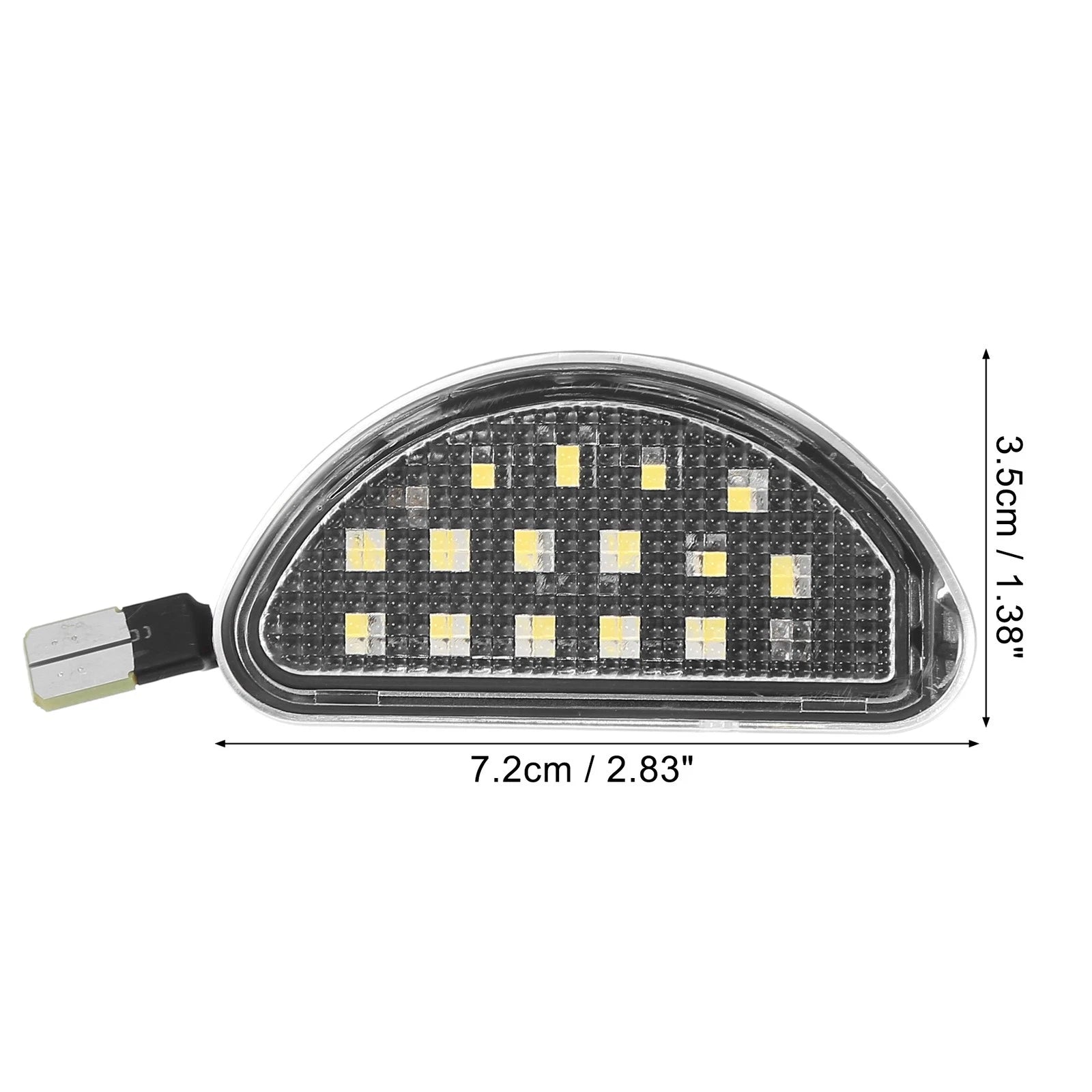 2pcs LED License Plate Light for Toyota Aygo (2005–2014) No. 812700H010