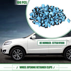 100 Pcs Wheel Opening Retainer Clips for Hyundai Santa Fe (2013–2021) No. 877561F000