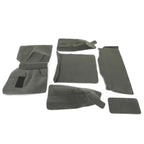 Set of 6 Gray Carpet Rug Mats for Jeep Wrangler YJ (1986–1995) & CJ-7 (1976–1986)