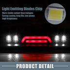 High Mount Stop Light AL3Z13A613E for Ford F-150 (2015–2020) Black Smoked Lens