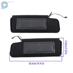 Set of 2 Sun Visors for Chevy Corvette C4 (1984–1996) with LED Light