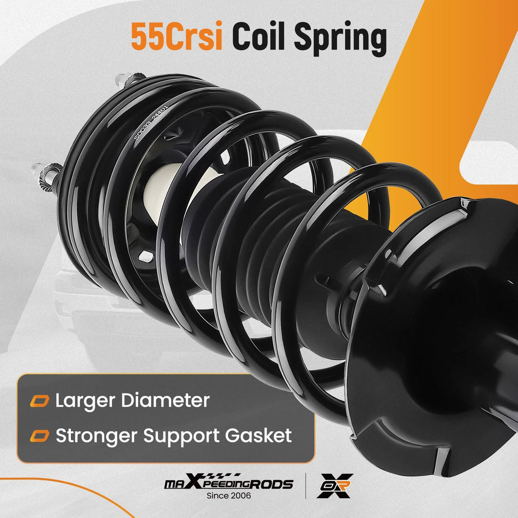 2X Front Complete Struts w/ Coil Spring for Ford Escape (2001–2012)