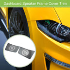 Pair Dashboard Speaker Frame Cover Trim for Ford Bronco (2021–2023)