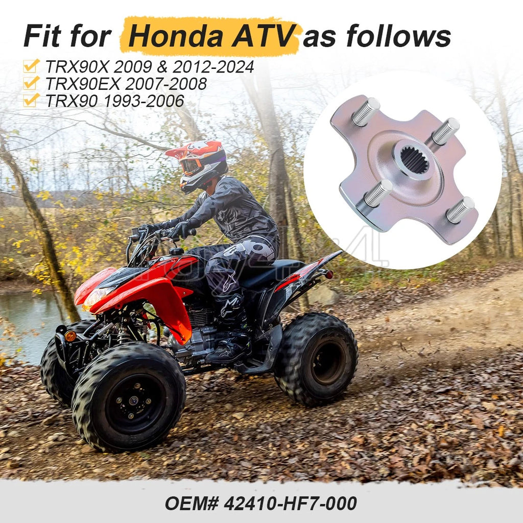 Rear Wheel Hub for Honda Sportrax 90 2x4 TRX90 TRX90EX TRX90X (1993–2024)