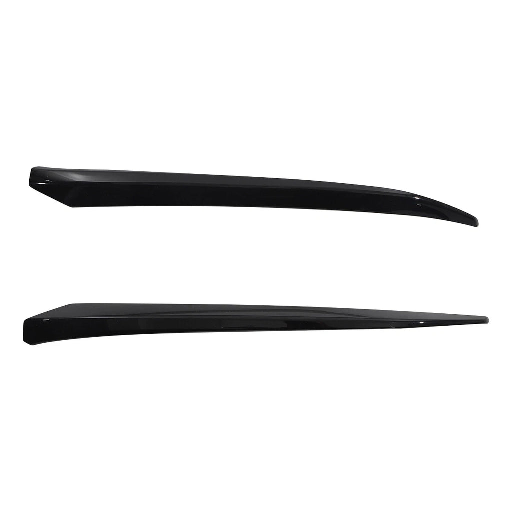 Grill Garnish Molding Trim Eyelid Cover for Honda Accord (2021–2022) Gloss Black