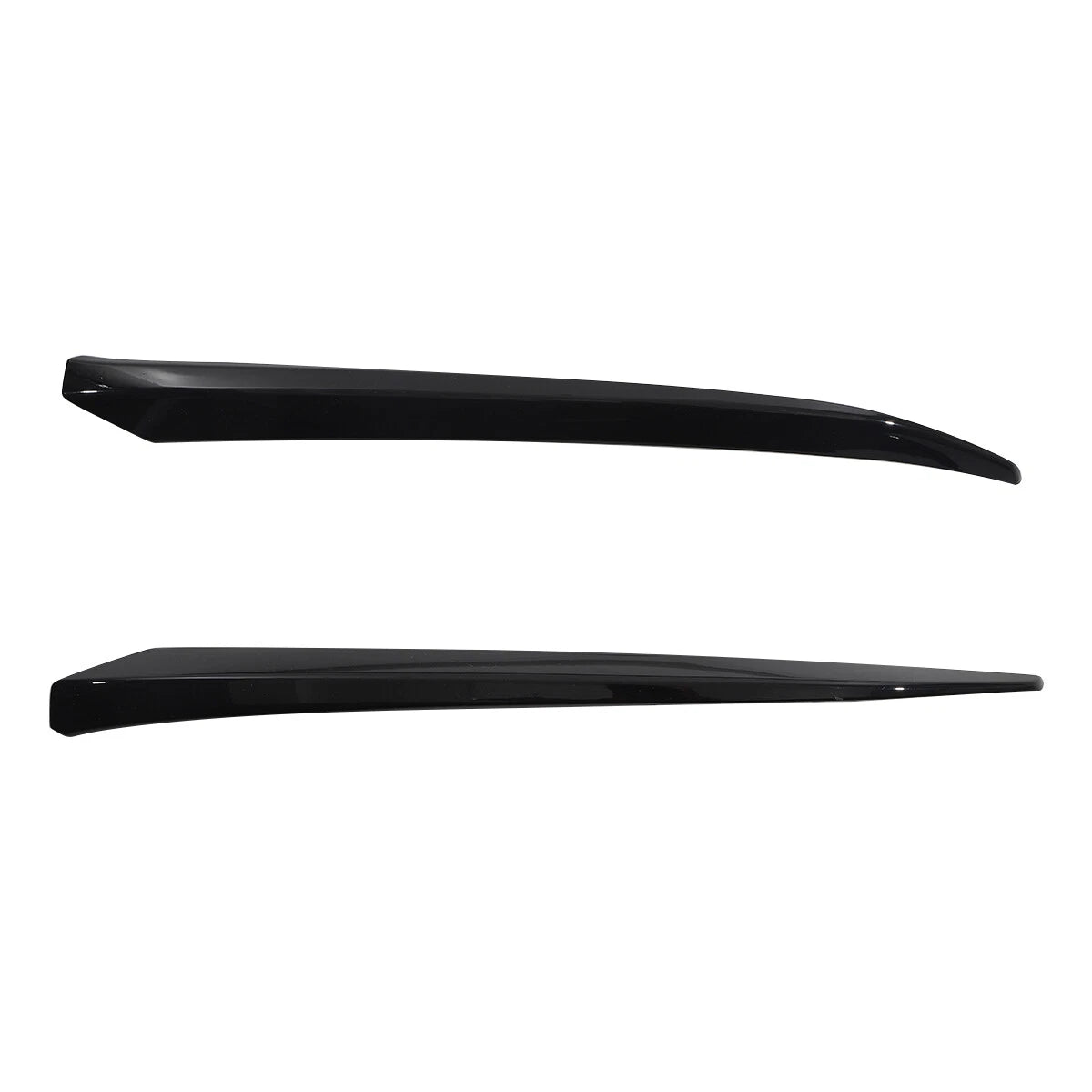 Grill Garnish Molding Trim Eyelid Cover for Honda Accord (2021–2022) Gloss Black