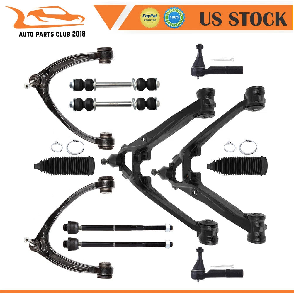 Front Control Arm with Ball Joints & Tie Rod End for GMC Yukon (2007–2013)