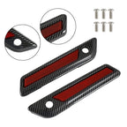 Saddlebag Latch Cover for Harley Touring Road Glide King (2014–2023) Carbon Red