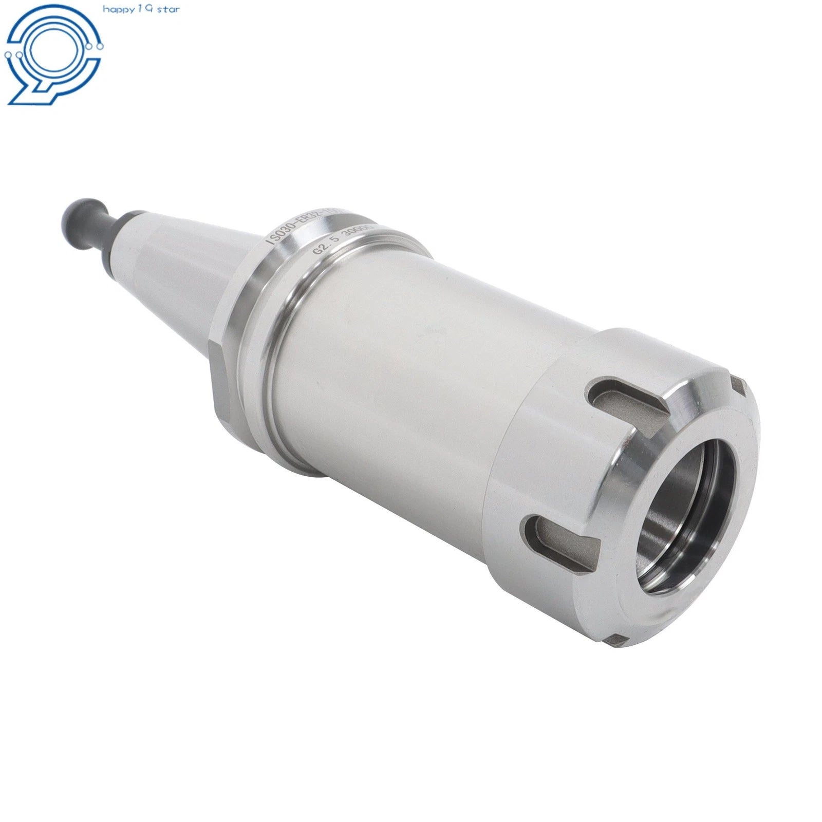 Precision ISO30 ER32 Collet Chuck 100mm for High Speed Machining (30000 RPM)