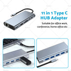 USB-C HDMI USB 3.0 Hub Adapter for MacBook Pro iPad Pro (2016–2023)