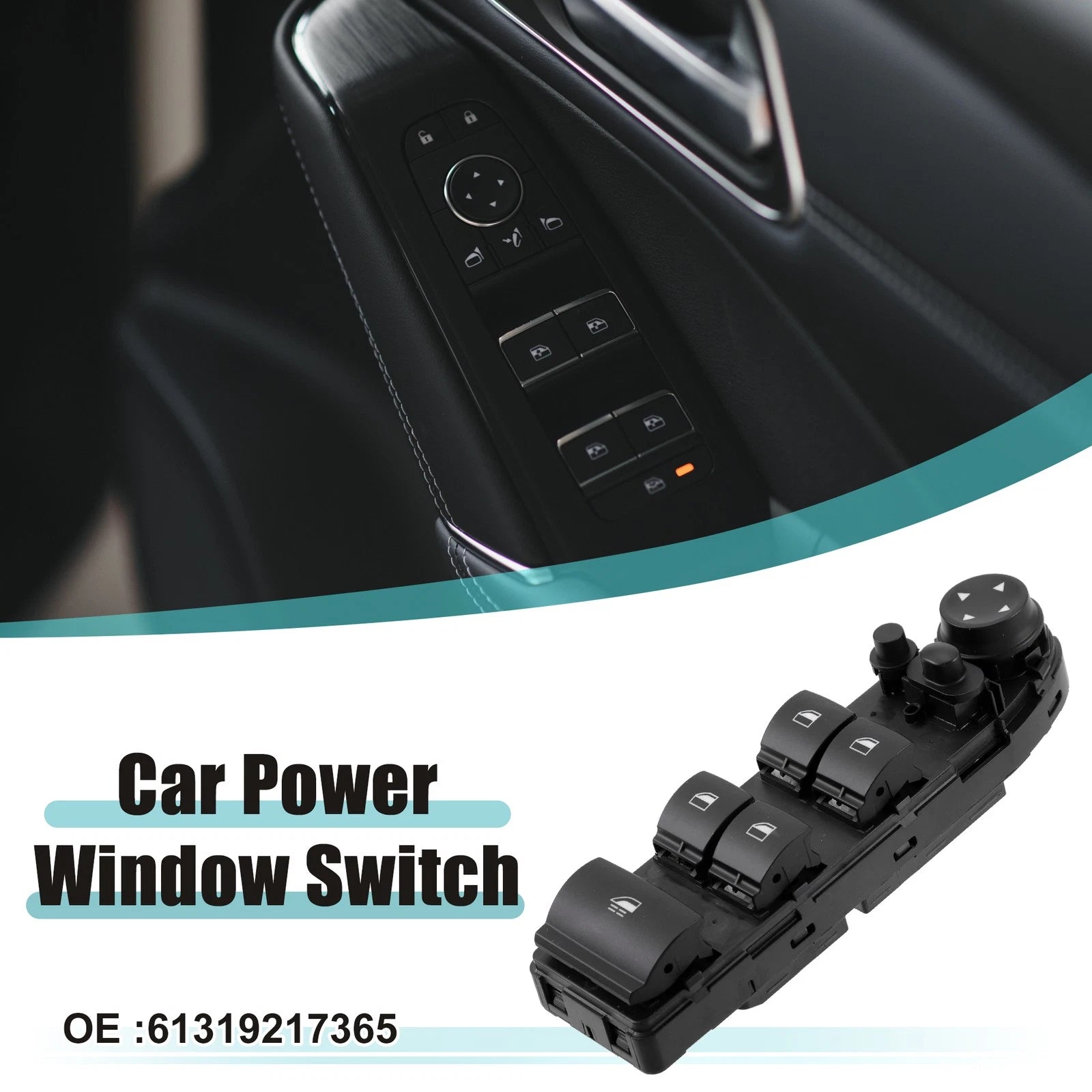 Master Power Window Switch for BMW M3 (No. 61319217365) (2007–2013)