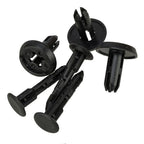 100 x 6mm Bumper Bonnet Trim Clips for Universal Vehicles