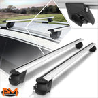 2X Aluminum Roof Rack Cross Bars for J2 (49", Adjustable, Cargo Carrier)