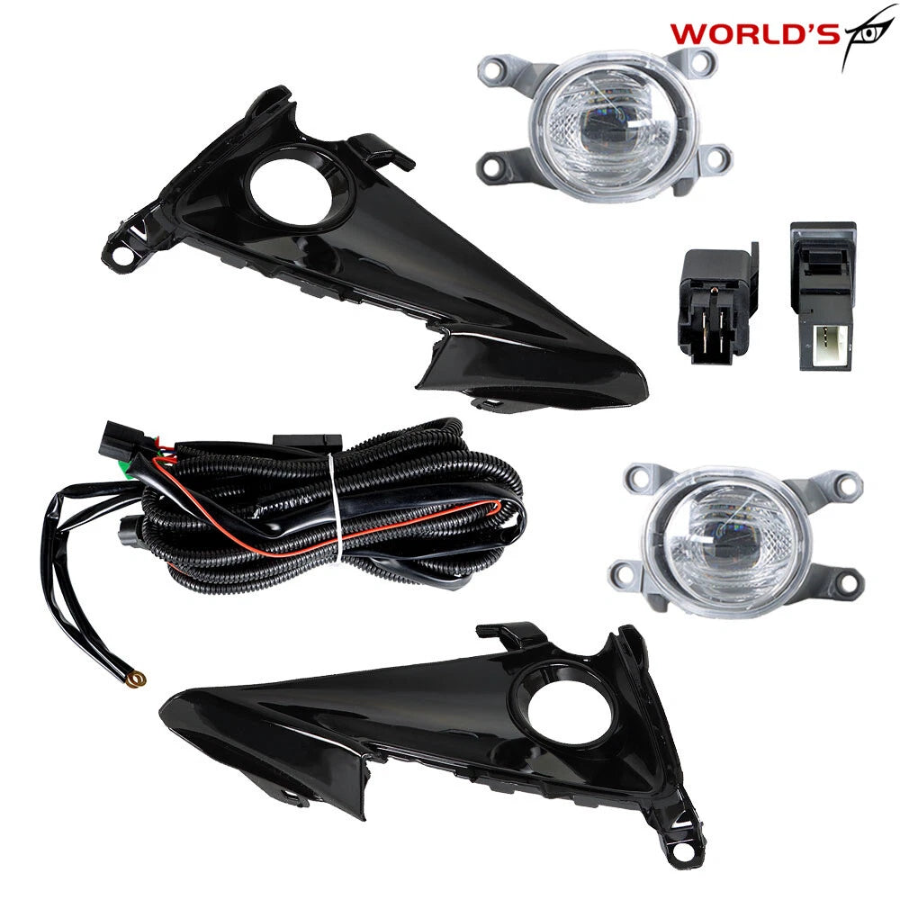 Clear LED Fog Lights for Toyota Corolla Hatchback (2019–2021)