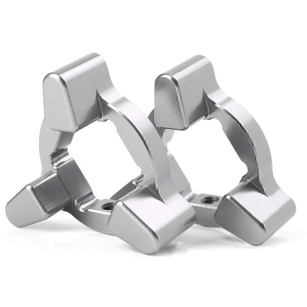 19mm Grey Anodized Fork Preload Adjusters for Universal Motor
