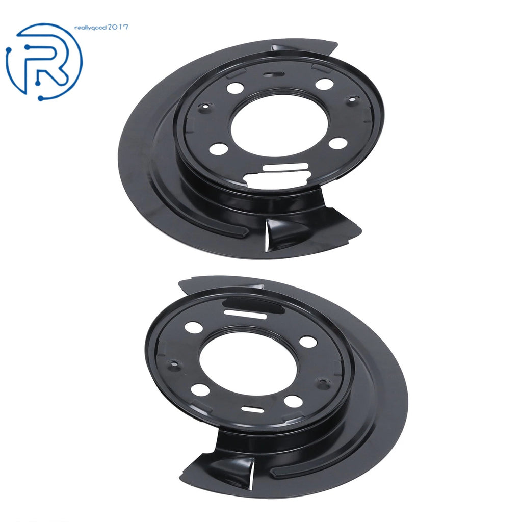Set of 2 Rear Brake Dust Shields for Dodge Ram 2500 3500 (2003-2008)