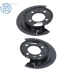 Set of 2 Rear Brake Dust Shields for Dodge Ram 2500 3500 (2003-2008)
