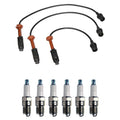 Denso Ignition Wire Kit 7mm Set of 6 U-Groove Conventional Gap 0.032 for