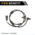 ABS Wheel Speed Sensor for Dodge Ram 3500 Front Left Right (2003-2005)