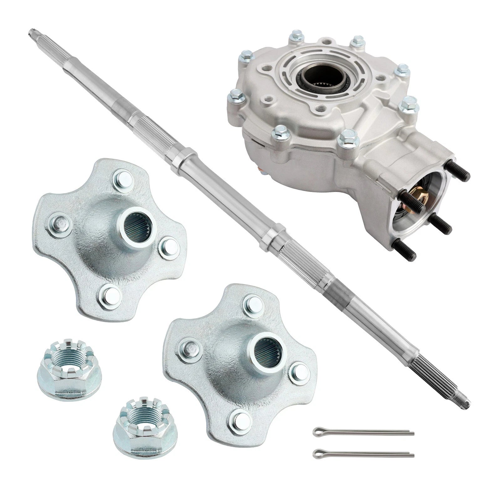 Rear Differential Axle Shaft Wheel Hub Set for Honda TRX300FW (1988–2000)