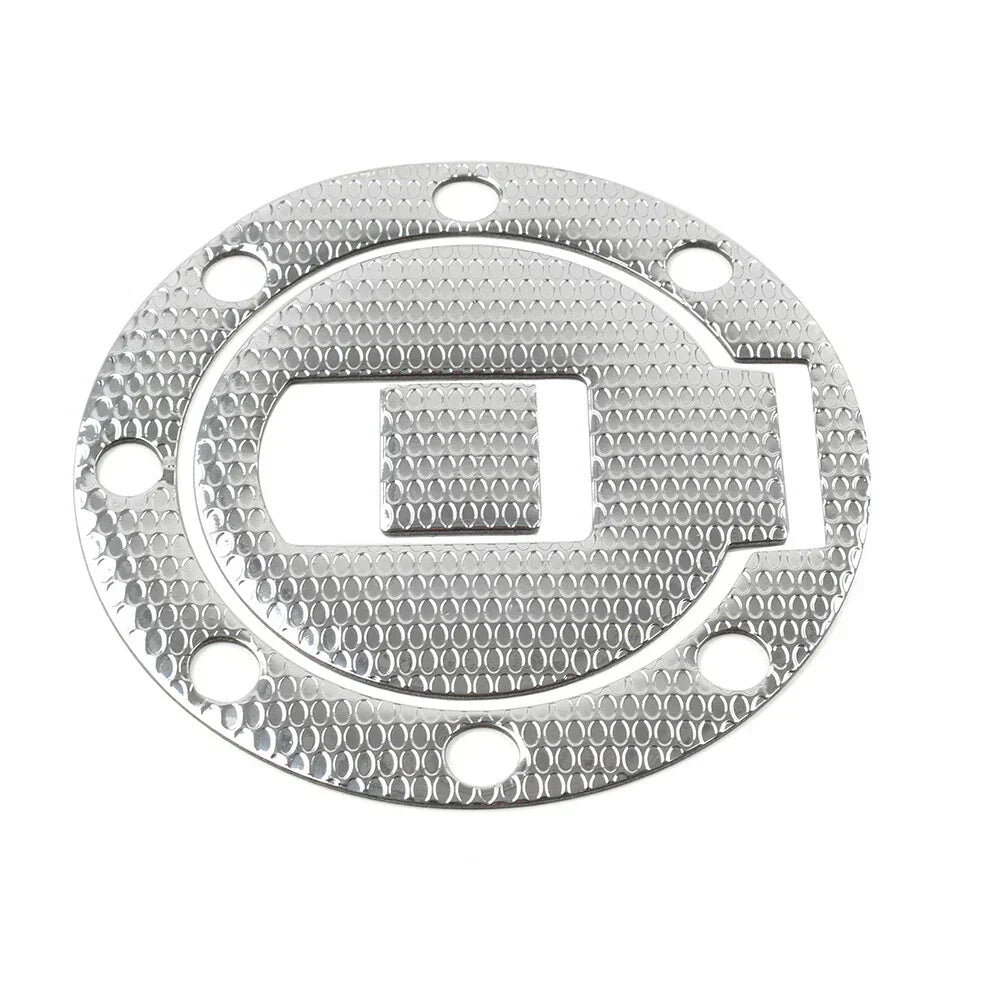 Silver Gas Tank Cap Cover Decal for Yamaha XJR400 1200 1300 (1994-2007)