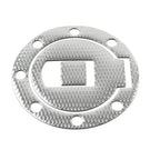 Silver Gas Tank Cap Cover Decal for Yamaha XJR400 1200 1300 (1994-2007)