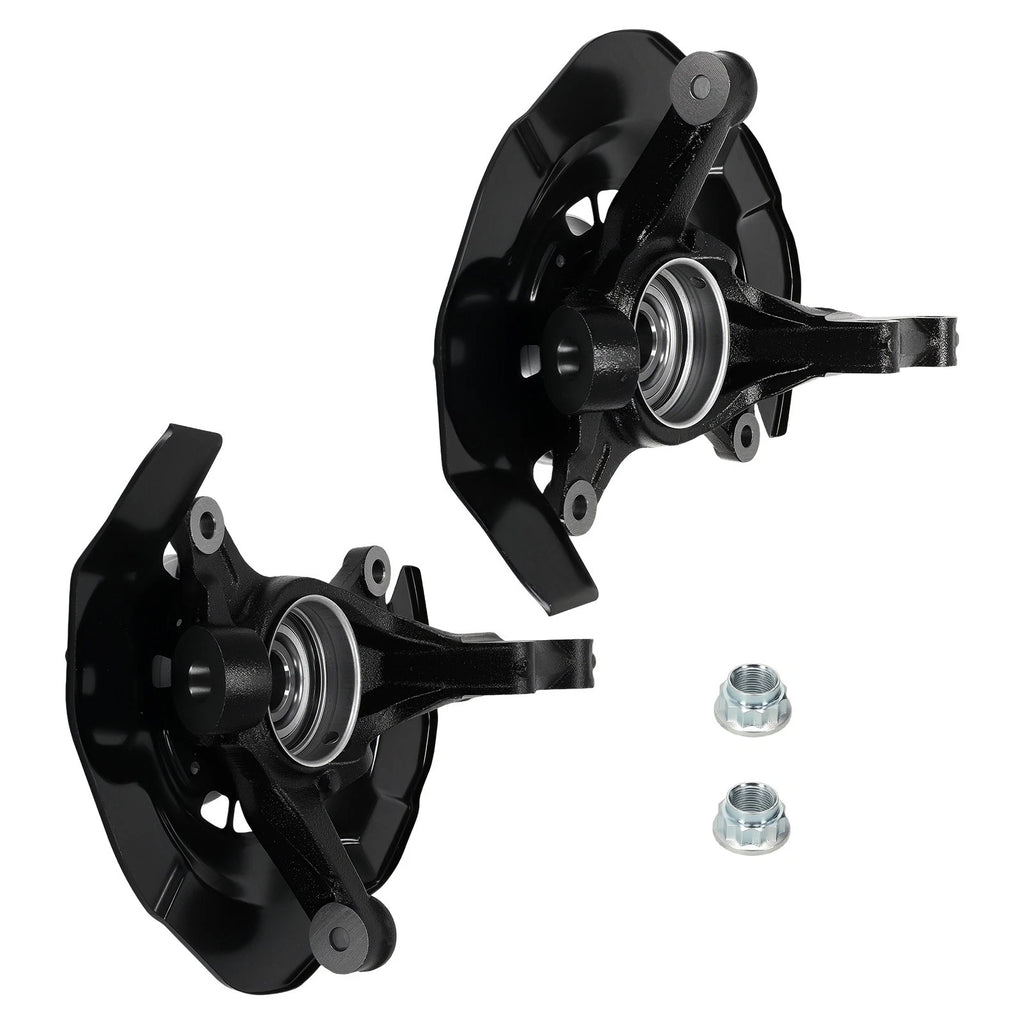 Front Left Right Steering Knuckle Set for Lexus RX400h (2006–2008) with Wheel Bearing