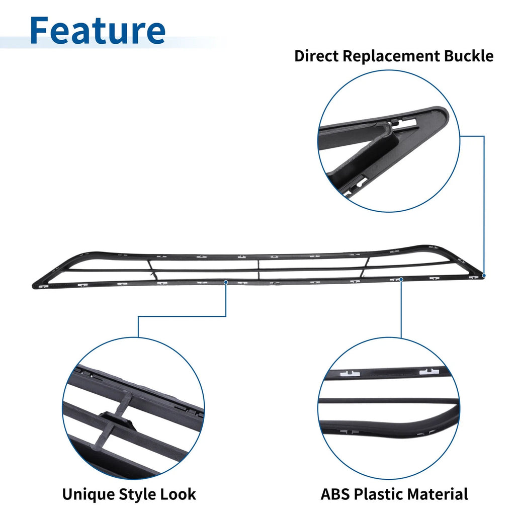 Lower Grille Front Bumper Grille for Hyundai Sonata (2014–2014)