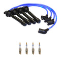 NGK Wire Set & Bosch 4 Platinum Spark Plugs for Elantra Sportage Tiburon