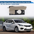 Interior Door Handle for Kia Rio (2007–2011) No. 836201G000 Beige Black