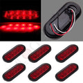 Set of 6 LED Tail Marker Lights for Trailer (12V)