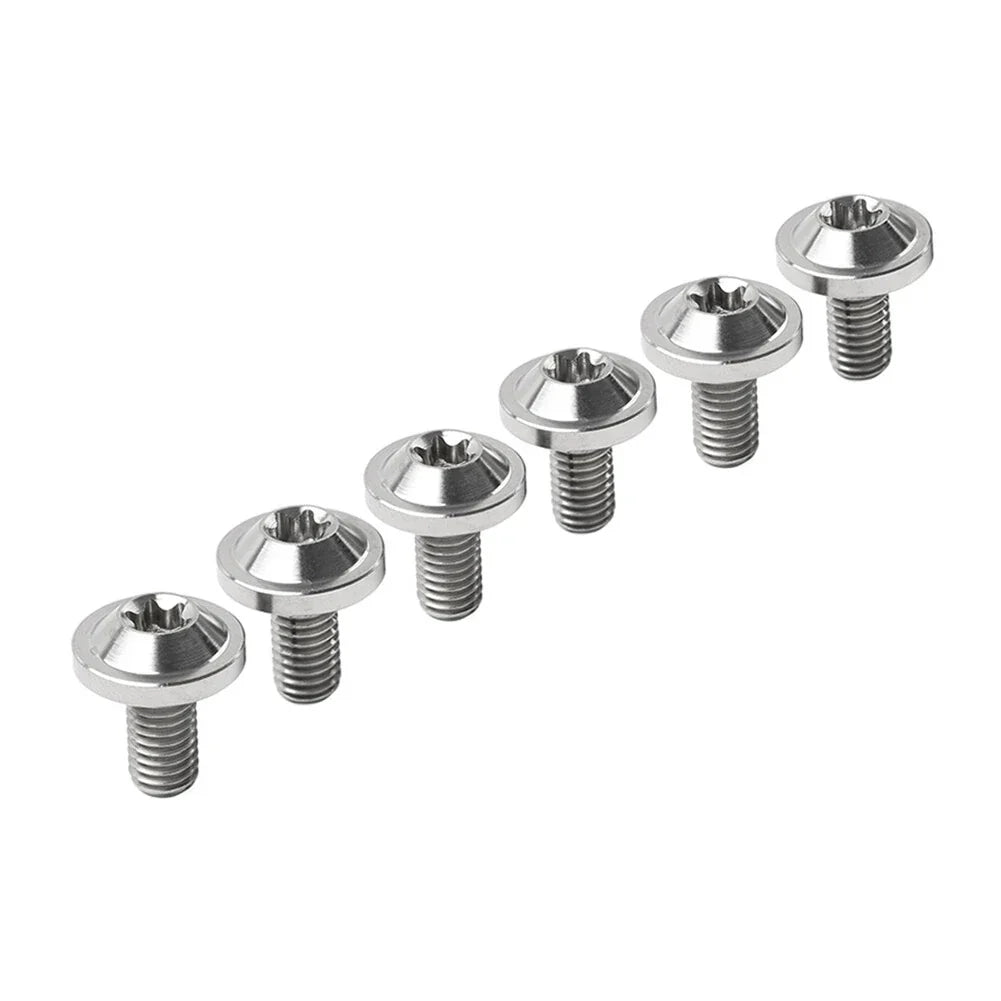 6 x M5x25mm Alloy Torx Head Screws for Titan Motorcycle Bike