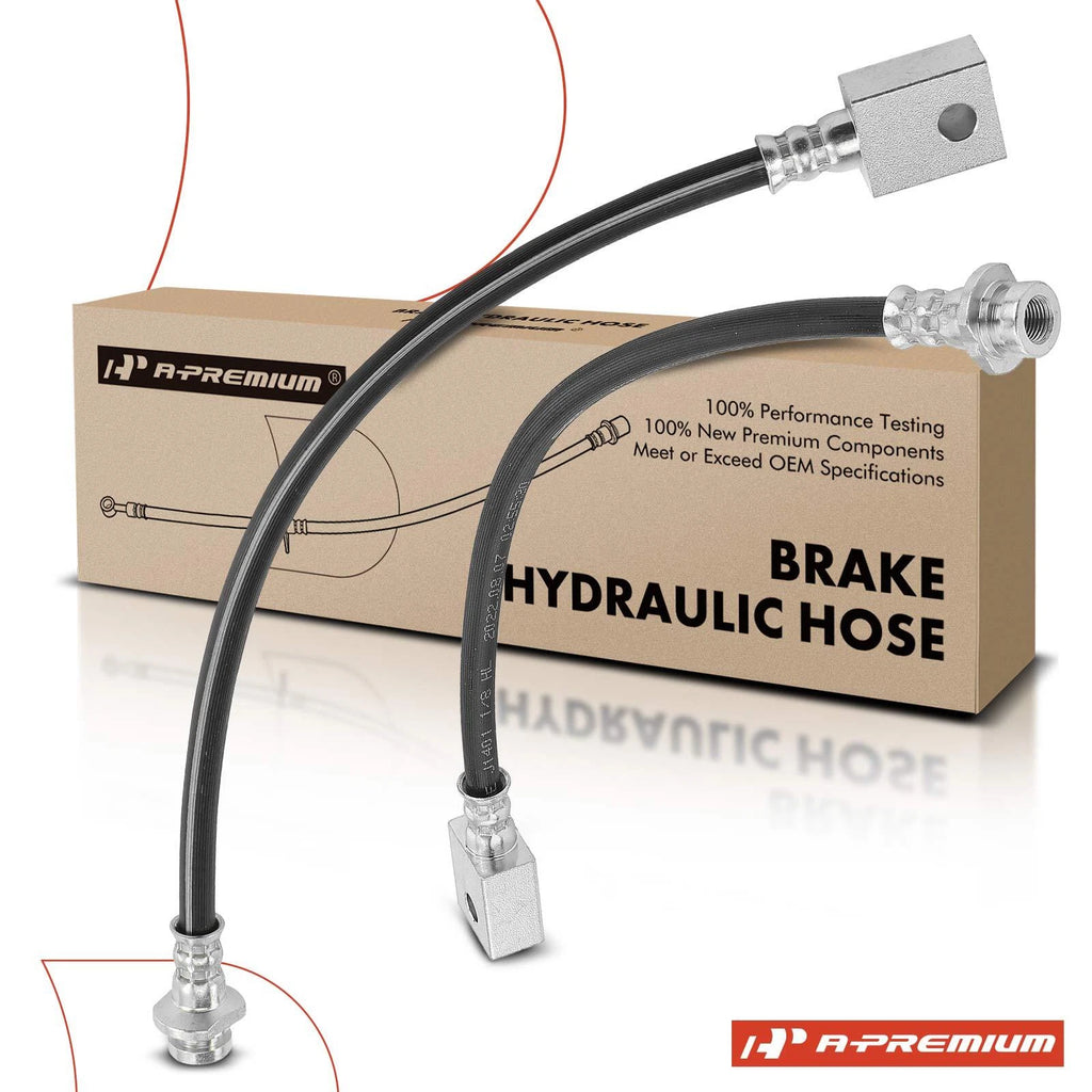 2X Rear Brake Hydraulic Hose for Nissan 370Z (2009–2017) Infiniti G37 RWD