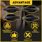 Set of 4 Exterior Door Handles for Chevrolet Colorado (2004–2012)