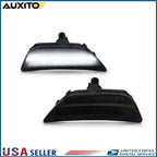 Smoked Housing White LED Front Side Marker Lights for Kia K5 (2021–2024)