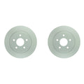 Set of 2 Bosch QuietCast Rear Disc Brake Rotors for C-Max, Transit Connect (2013–2019)